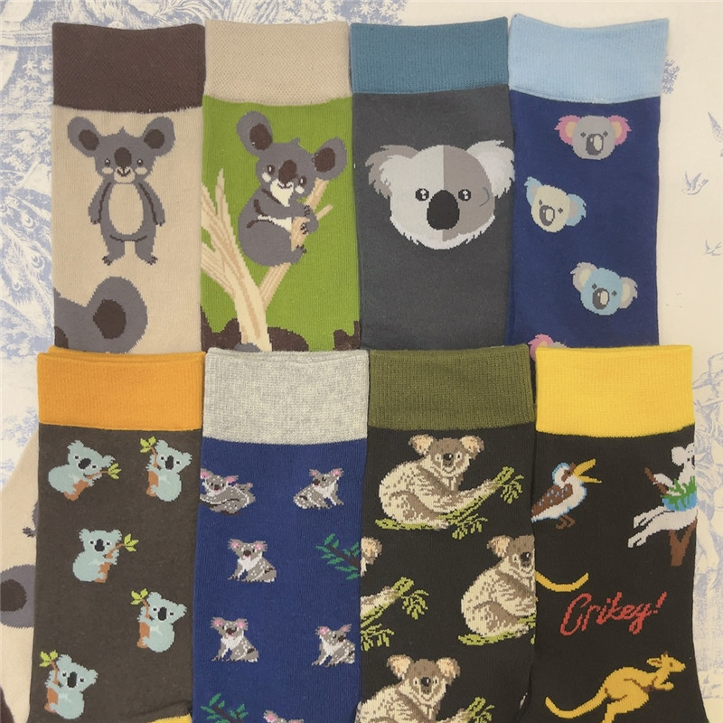 Australian Mascot Cartoon Koala Bear Tree-Kangaroo Sock Koala Bear Lazy Bear Koala Australian Mascot Cartoon Koala Bear Tree-Kangaroo Sock Koala Bear Lazy Bear Koala