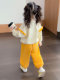 Girls' Spring Outfit 2026 New Korean Style Cartoon Casual Two-Piece Set for Girls in Spring and Autumn