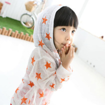  Foreign trade new mens and womens spring and summer sunscreen clothes candy color childrens skin clothes parent-child sunscreen clothes star tide