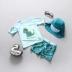 Áo tắm cho trẻ em Bé Baby Áo tắm ấm cho trẻ em Áo tắm ấm áp Chia trẻ em Sun Set Surf Suit - Bộ đồ bơi của Kid Bộ đồ bơi của Kid
