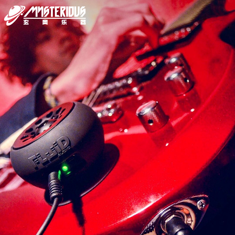 Mysterious musical instruments FluidAudio-Strum Buddy Portable guitar mini speaker Hands-free adsorption