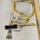 ເຄື່ອງດົນຕີ Jiaxue trombone YTB-380 tenor pitch-changed trombone gold and copper horn Miraklu