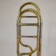 ເຄື່ອງດົນຕີ Jiaxue trombone YTB-380 tenor pitch-changed trombone gold and copper horn Miraklu