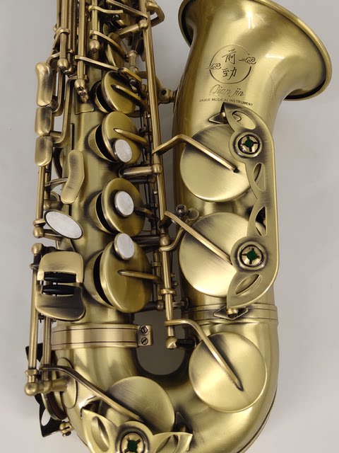 ເຄື່ອງດົນຕີ Jiaxue Qianjin brand entry-level alto saxophone AS-01 beginner reed tooth pad pipe cleaning cloth accessories