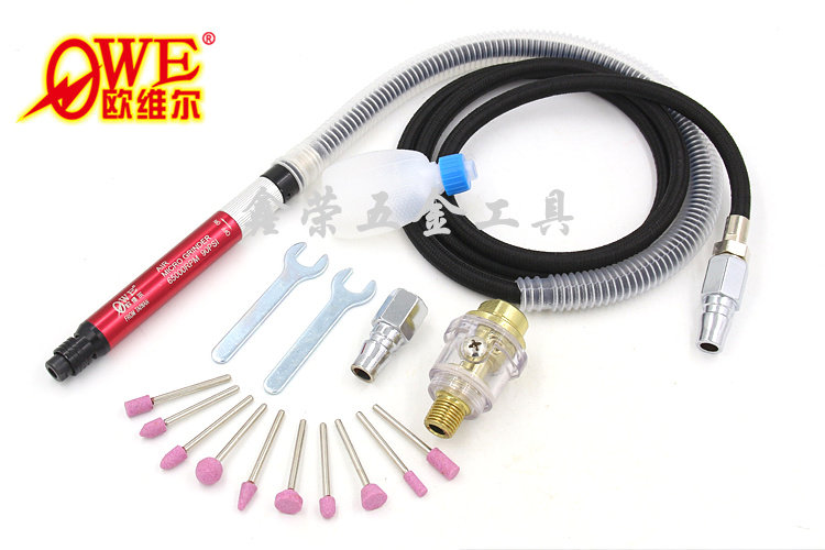 Auville OW-MB111 suit wind grinding pen pneumatic grinding pen engraving machine lettering pencil polishing machine