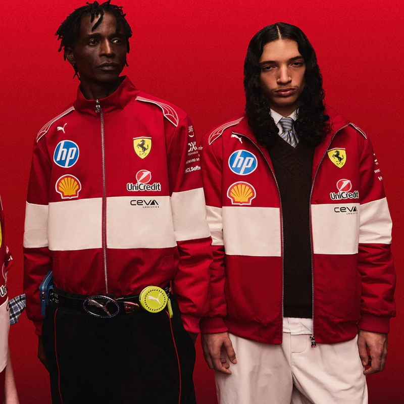Puma X Ferrari F1 Collaboration Scuderia Ferrari Team Red Racing Jacket Puma X Ferrari F1 Collaboration Scuderia Ferrari Team Red Racing Jacket