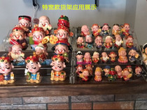  Direct sales supermarket toy acrylic display rack table decoration promotional rack Model doll doll display rack disassembly and assembly