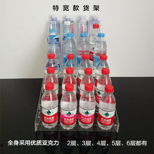 Direct sales Dining room desktop mineral water shelf Supermarket counter multi-function display shelf Small shop beverage display shelf