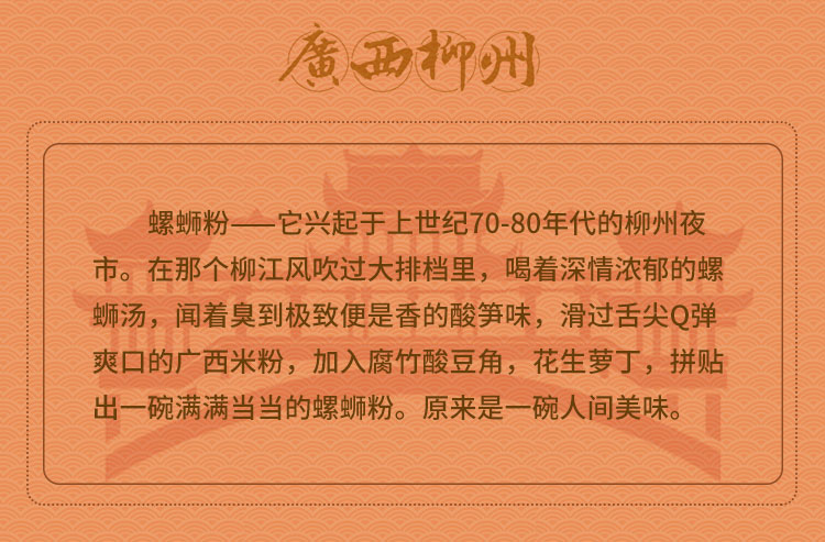 柳江人家柳州螺蛳粉330g*10包礼盒装