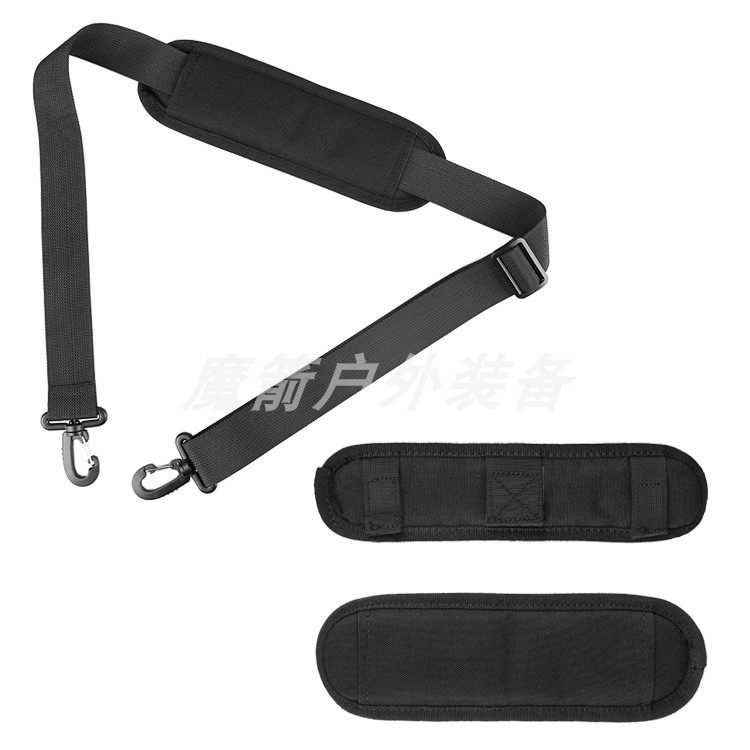 Nylon material Shoulder Bag Decompression Shoulder Strap Cushion Shoulder-to-detachable Outdoor Shoulder Bag Anti-Slip bag Shoulder Padded Upholstered