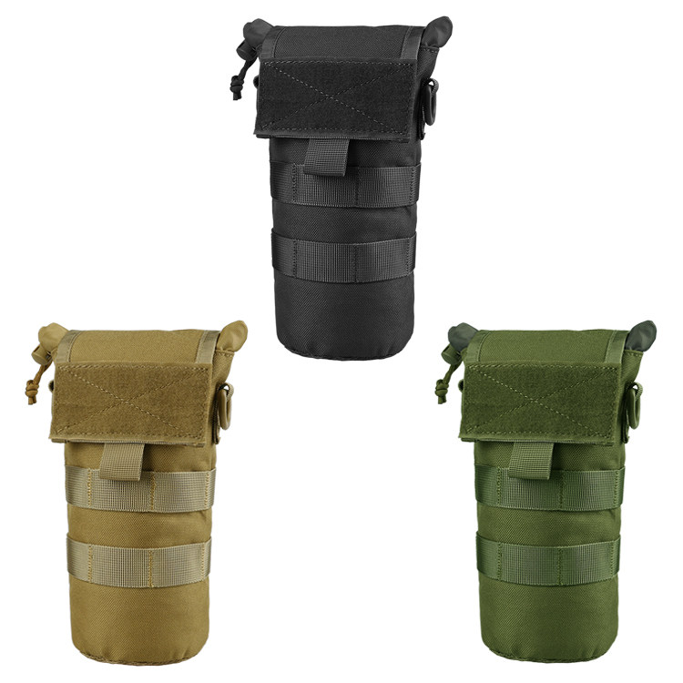 Outdoor multifunction folding kettle bag concealed kettle bag travel external hanging portable kettle bag