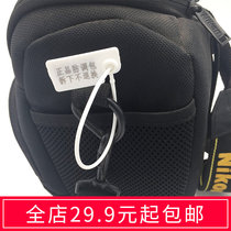 Plastic seals for disposable use 17CM anti-tunes strap Anti-fake clothes Bags Shoes Seal theft Anti-theft buckle