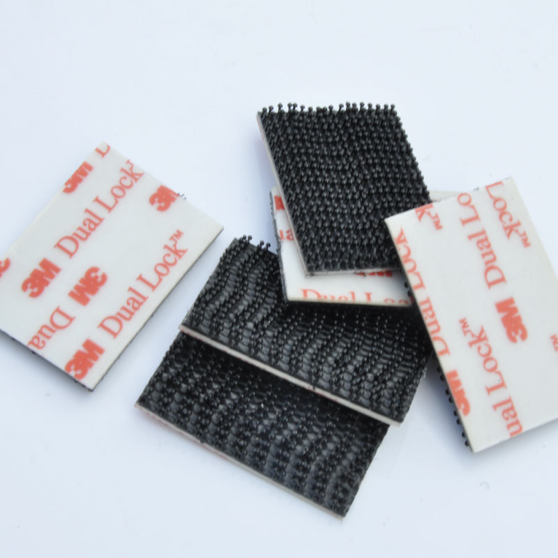 3M magic adhesive nylon mushroom buckle VHB super-strong adhesive slice SJ3550 250 mesh black double-sided buckle