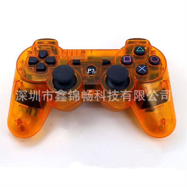 Hỗ trợ một thế hệ tay cầm ps3 Bộ điều khiển Bluetooth không dây ps3 Bộ điều khiển trò chơi trong suốt máy chủ ps3 - Người điều khiển trò chơi tay cầm chơi game pc