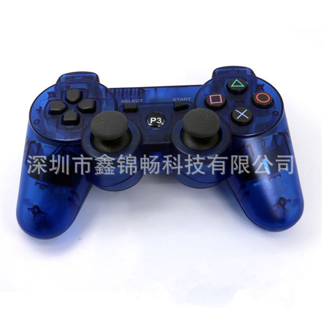 Hỗ trợ một thế hệ tay cầm ps3 Bộ điều khiển Bluetooth không dây ps3 Bộ điều khiển trò chơi trong suốt máy chủ ps3 - Người điều khiển trò chơi tay cầm chơi game pc