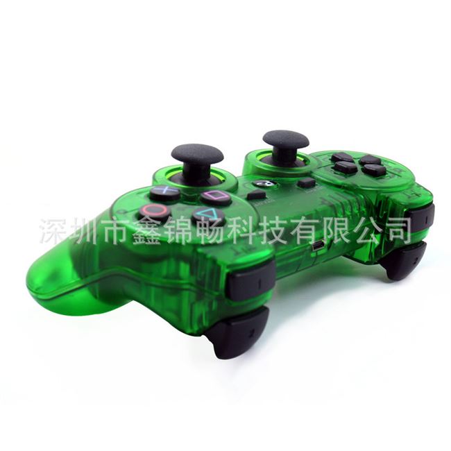 Hỗ trợ một thế hệ tay cầm ps3 Bộ điều khiển Bluetooth không dây ps3 Bộ điều khiển trò chơi trong suốt máy chủ ps3 - Người điều khiển trò chơi tay cầm chơi game pc