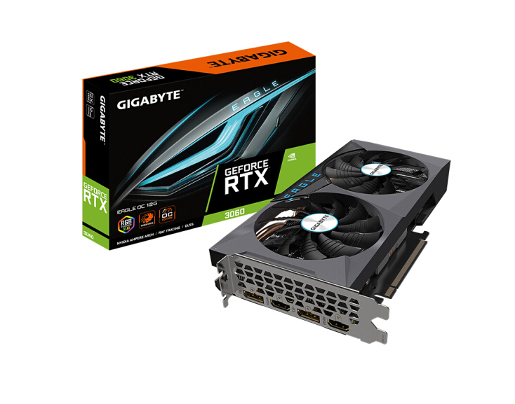Гигабайт/ RTX3060 Eagle OC 12GD Rev2.0 Falcon Gaming видеокарта