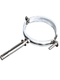 Stainless steel pull-out pipe code clamping code tube clamping buckle pvc pipe snap-on glue drainage pipe 110 water pipe hanging buckle