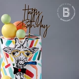 Bitelogy [дизайнерская модель] e117 Giraffe плюс торт на день рождения Пекин Шанхай Тонгхенг доставка