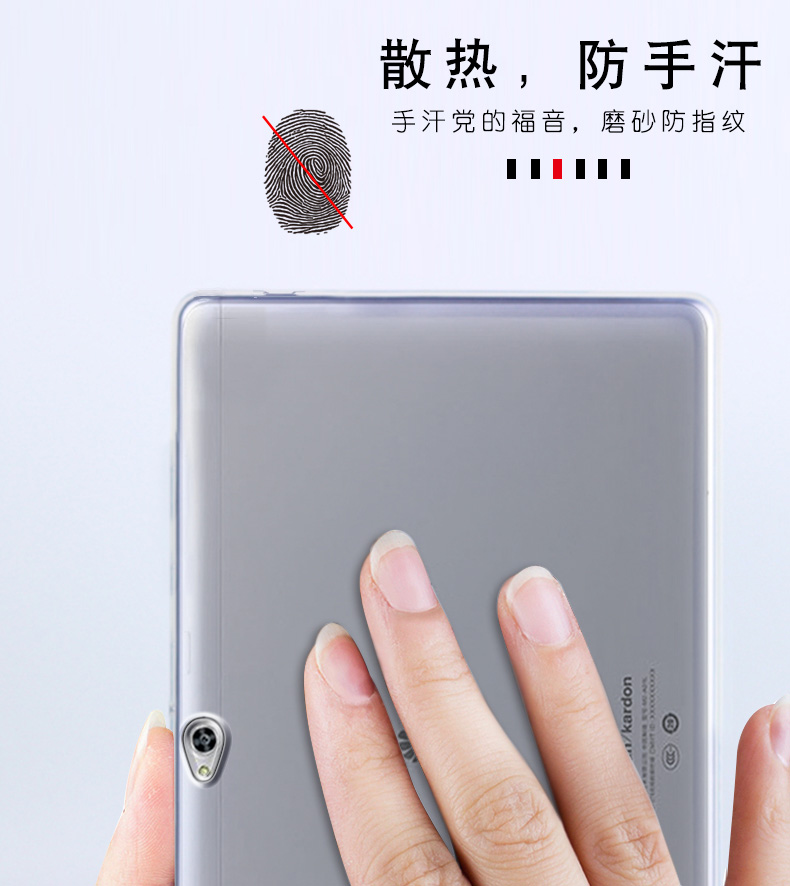 Huawei có vỏ bảo vệ M2-A01W Vỏ bọc silicon M2-A01L Máy tính bảng 10.0 inch M2-10 vỏ mềm chống vỡ hoàn toàn M2-A01L Vỏ bọc màng cường lực m2ao1w - Phụ kiện máy tính bảng bao da ipad pro 11