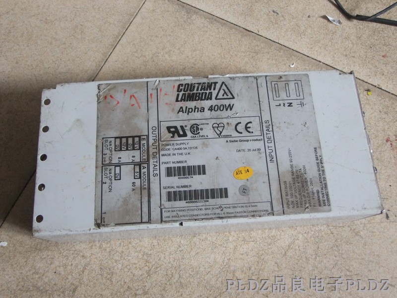 Disassemble Lambda ALPHA 400W H40067 LAMBDA Power Supply Landa Power Supply Switching Power Supply