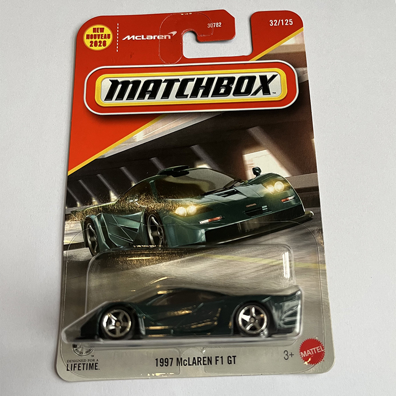 26G/A New Matchbox Matchbox Cars Land Rover Mercedes-Benz Rv Mabao Engineering Small Car Police Car Model for Boys