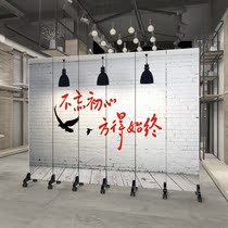 Custom screen partition living room folding mobile modern simple blocking wall bedroom home porch office folding screen