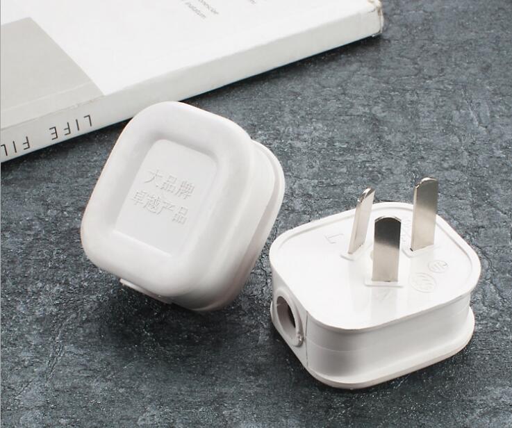 Factory direct 10A three-pole power industrial plug anti-drop three-pin wiring pure copper high-power flame retardant