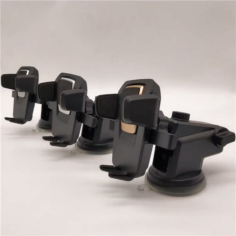 Xe có thể thu vào silicone hút cốc điều hướng khung clip cực dài thế hệ thứ hai máy biến áp khóa tự động khung điện thoại di động - Phụ kiện điện thoại trong ô tô giá treo điện thoại trên ô tô
