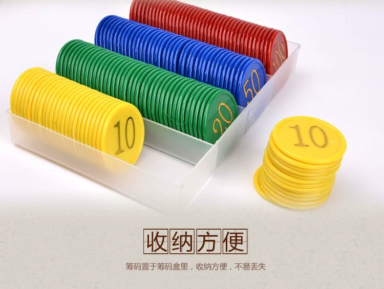 Thương hiệu sòng bạc Chips Chips Sợi Mahjong Chips Macau Thẻ cờ vua Thẻ nhựa Năm Yuans - Các lớp học Mạt chược / Cờ vua / giáo dục