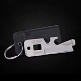 Дорожные универсальные портативные карточки из нержавеющей стали, спасательный жилет