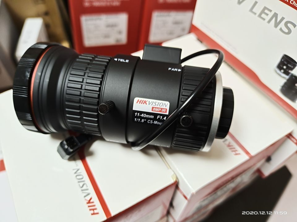 HV1140D-8MPIR 11-40mm 1 1 8” Infrared automatic aperture 8 megapixels