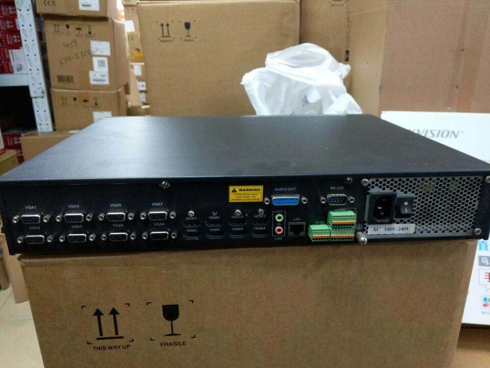 DS-6408HD-T Haikang film decoder HDMI and VGA interface H 264 function normal second hand