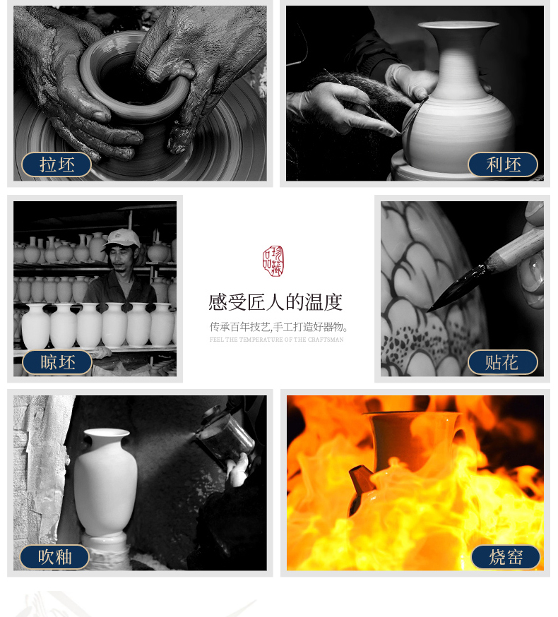 Jingdezhen ceramic sitting room pastel paint new Chinese style originality rat you money piggy bank furnishing articles gift decoration