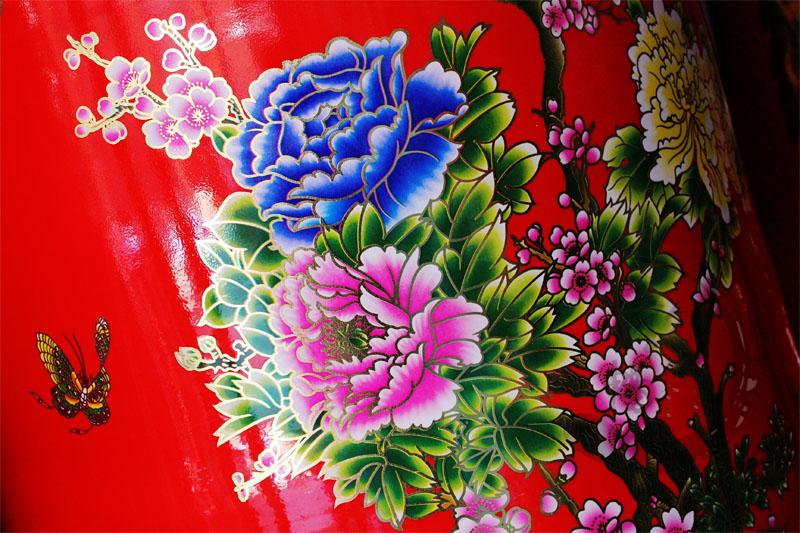 Jingdezhen ceramics of large vase very large hotel furnishing articles sitting room adornment opening gifts e139 villa