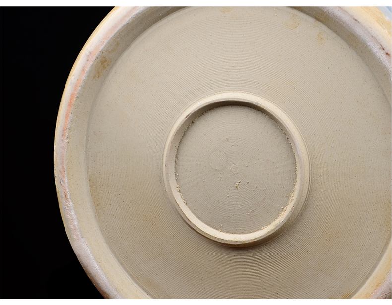 Jingdezhen ceramics hand - made painting and calligraphy scrolls cylinder barrel large sitting room ground of blue and white porcelain vase calligraphy and painting to receive barrels