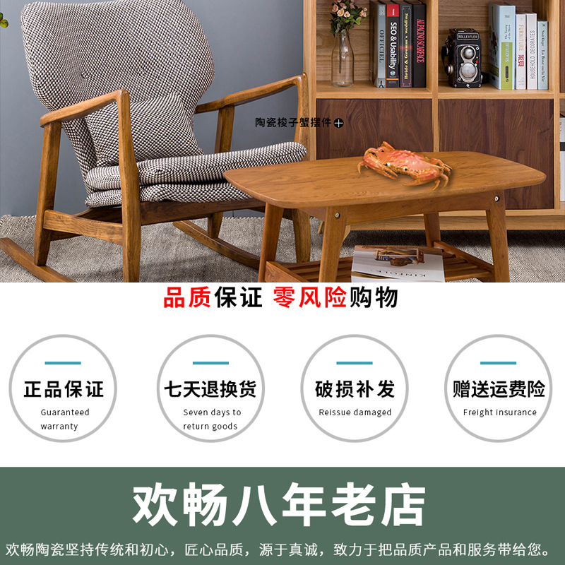 Jingdezhen ceramic simulation animal hairy crab crab creative home sitting room adornment tea pet furnishing articles