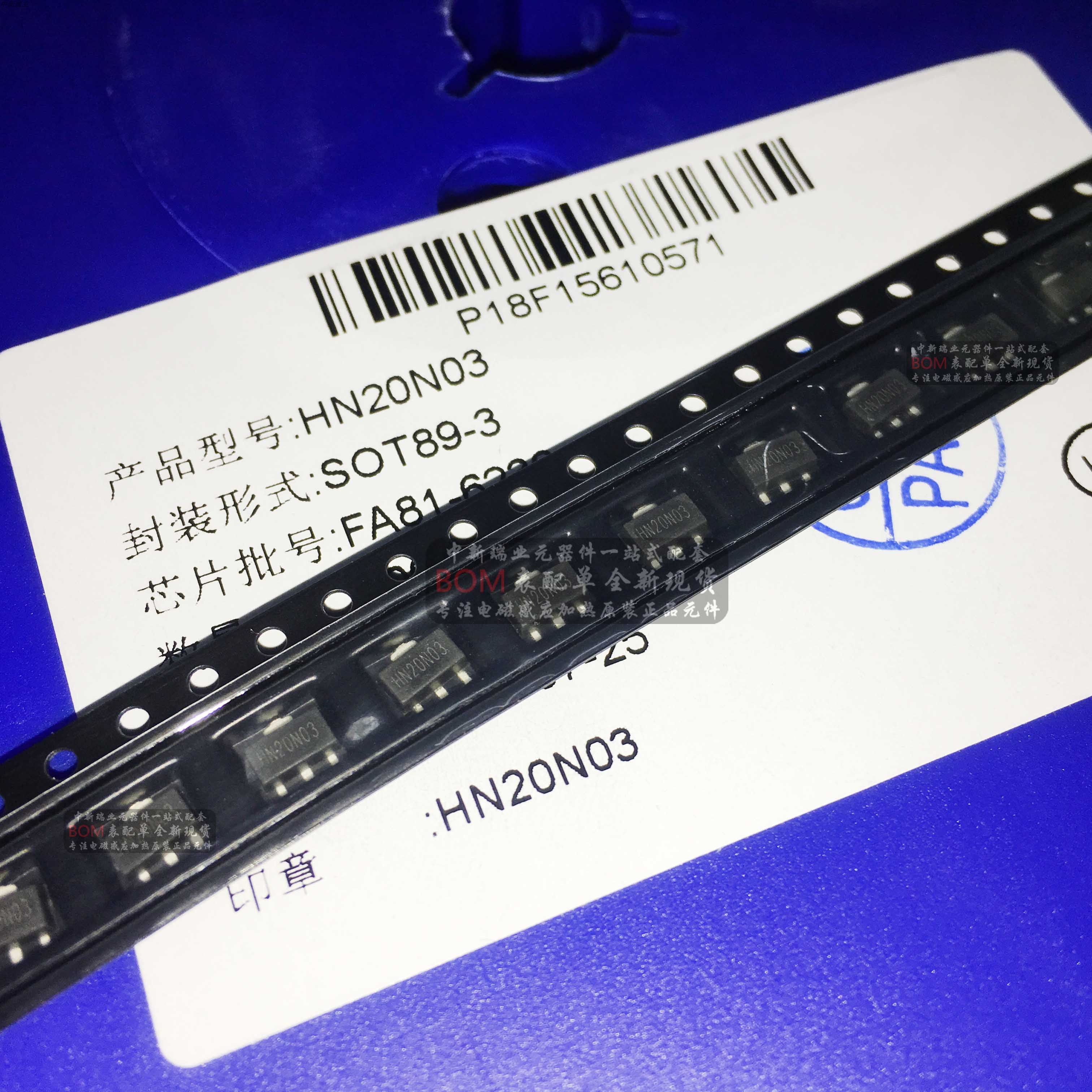 New hot sale promotion HN20N03 Common N-channel FET code 20N03 Patch SOT-89