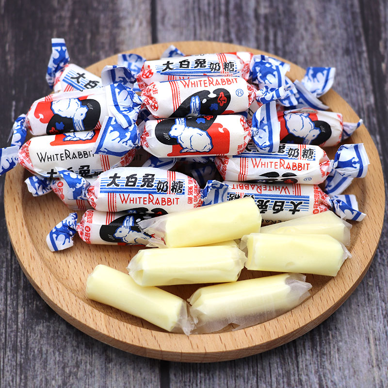The original white rabbit's rabbit's bulk 500g 1 pound 90 wedding sweets and leisure snacks for childhood sweets