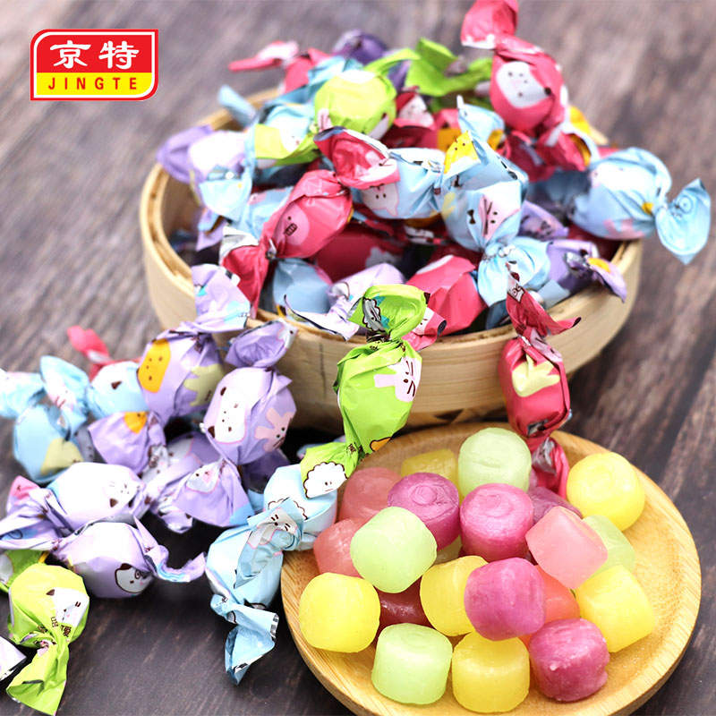 Gent little cute fruit flavor hard sugar sour acid 1 pound about 260 pieces of leisure snacks Children's Day hotel reception sugar