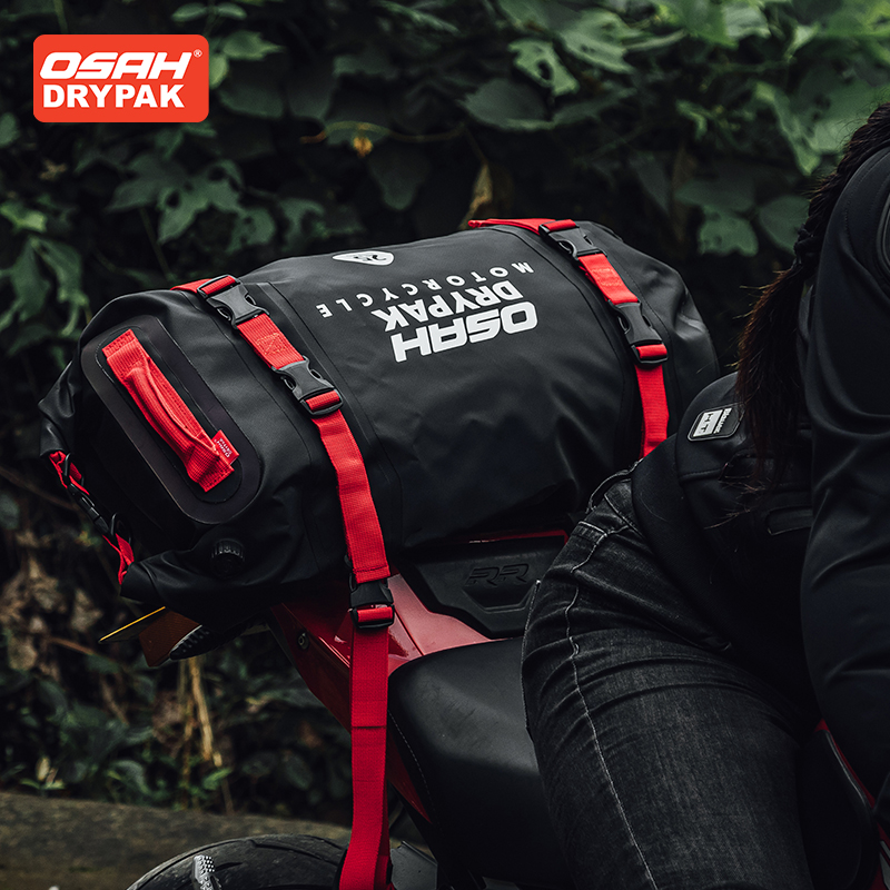 osah gull sa rainproof bag retro pedal machine rear bag rear seat fixed large capacity riding portable travel bag