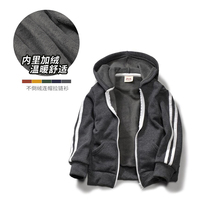 Boys coat childrens clothing 2019 autumn new childrens sweatshirt hooded thick section boy sports tide