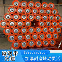 Custom mine conveyor accessories complete with dust resistant waterproof nylon 304 material unpowered roller roller bracket