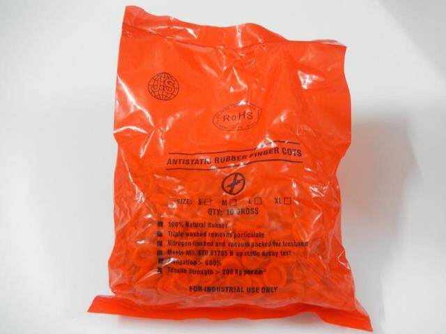 Anti-static finger cots Dustproof finger cots Protective finger cots Latex finger cots Rubber finger cots Finger cots