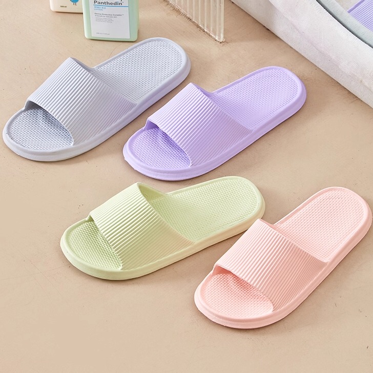 Home Soft-Soled Slippers, Unisex, for Indoor Use, Bathroom, Shower, Waterproof, Eva soft sole Sandals for Women