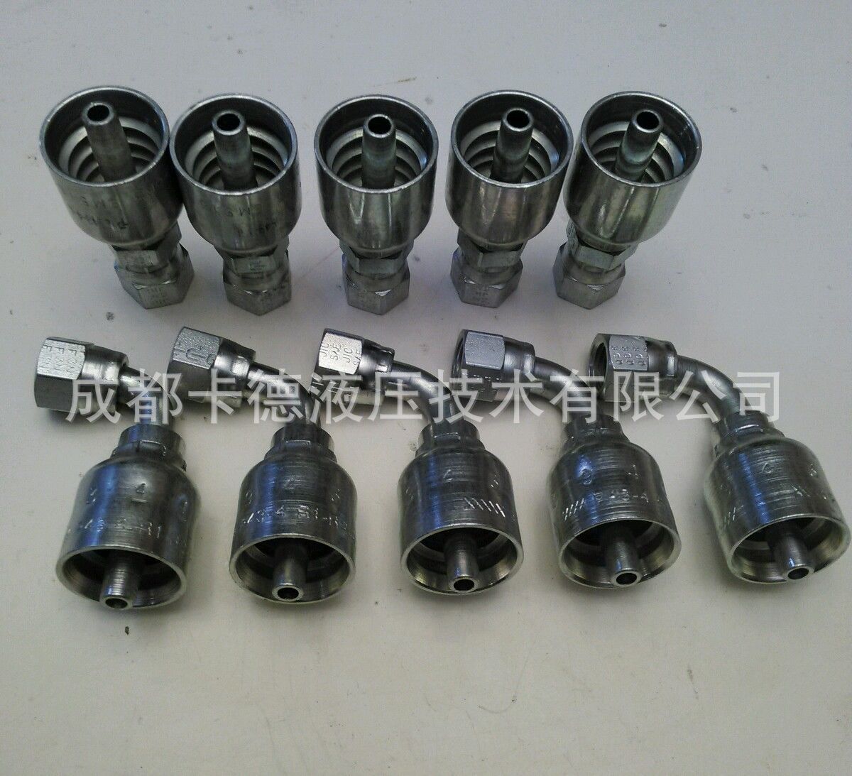 Pike parker hose buckle pressure joint JIC SAE DIN BSP JIS inside thread swivel nut tubing