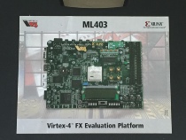 XILINX FPGA development board VIRTEX-4 HW-V4-ML403-G PowerPC development kit