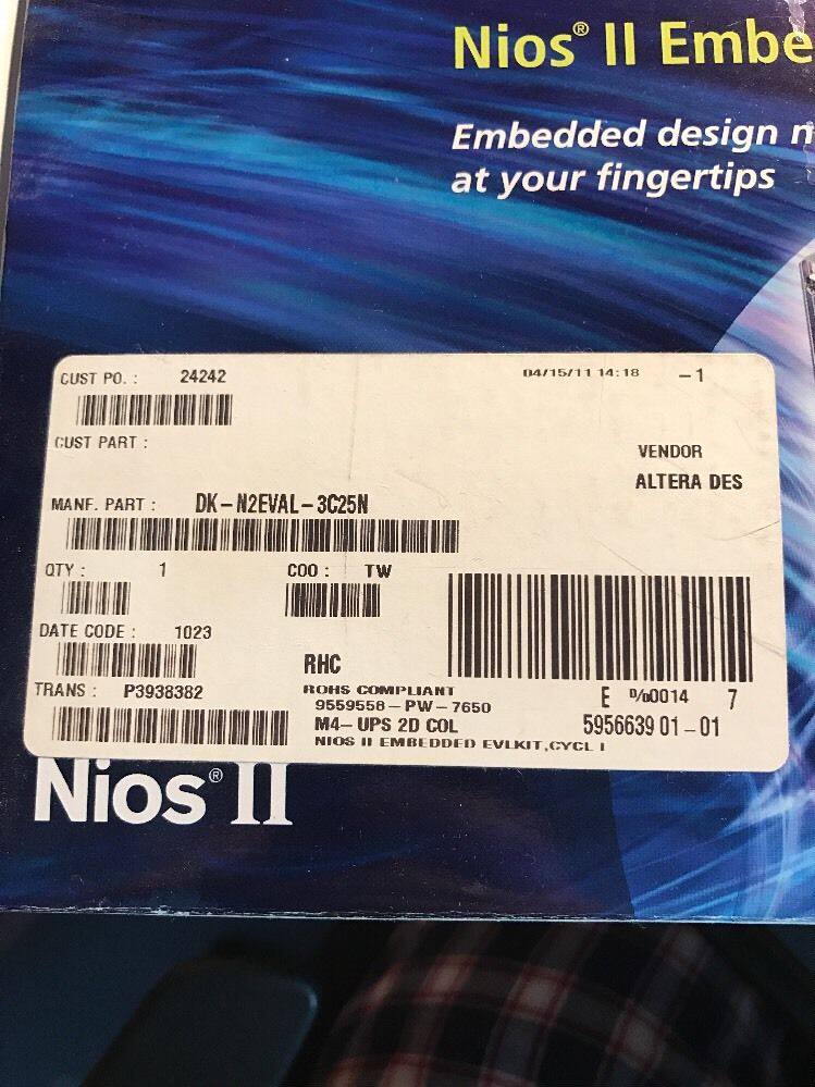ALTERA FPGA development board DK-N2EVAL-3C25N CYCLONE III 3 original kit