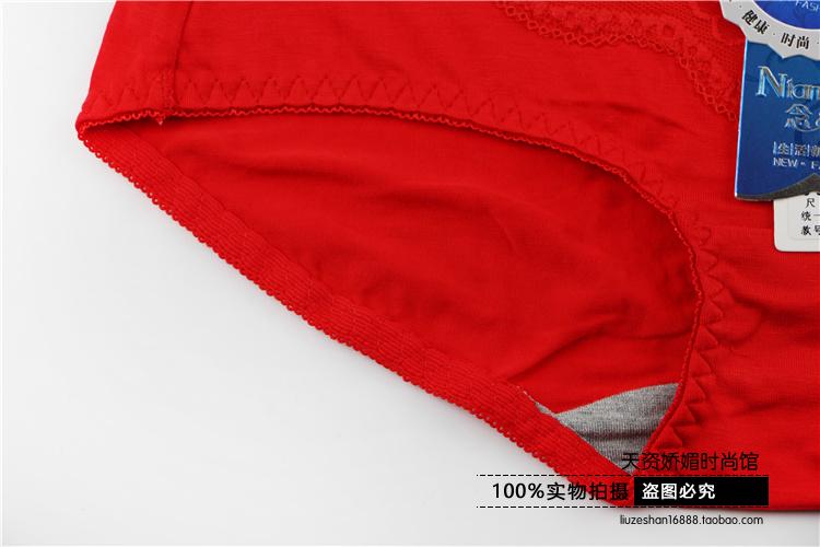 Xác thực đọc thuần trở lại rỗng đồ lót gợi cảm Tre sợi nữ đồ lót modal cotton eo đồ lót 2869 quần lót su