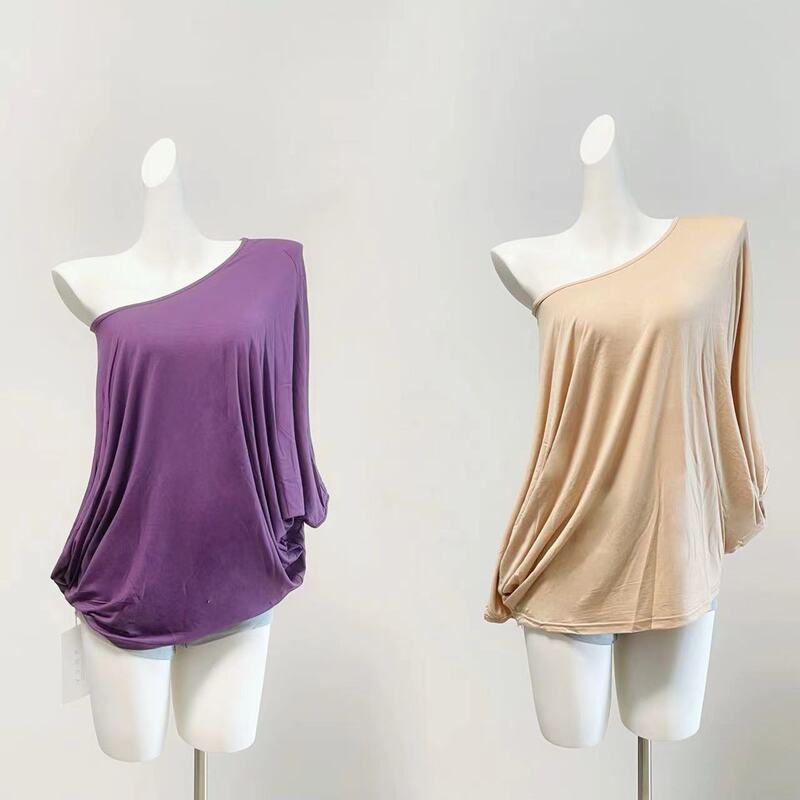 【Oxygen Girl】Batwing Sleeve Cape Modal Soft Drape Top Women's Oxygen Sun Protection Loose T-Shirt 【Oxygen Girl】Batwing Sleeve Cape Modal Soft Drape Top Women's Oxygen Sun Protection Loose T-Shirt